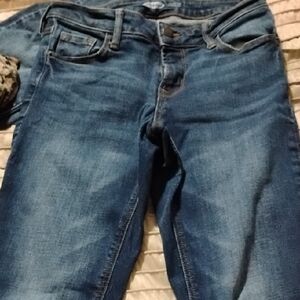 Old Navy Women's Skinny Jeans in Deep Blue